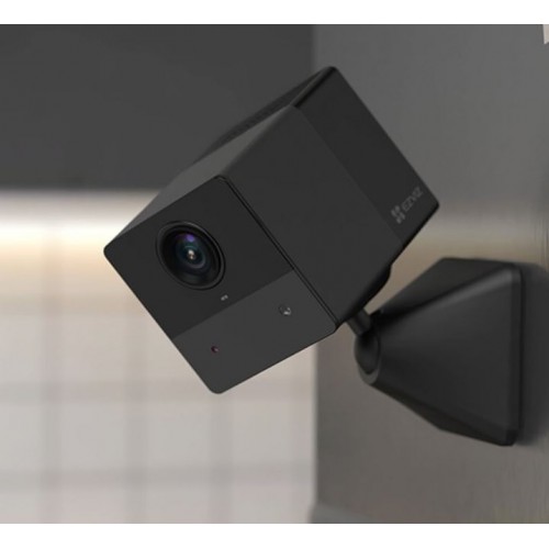 Автономна бездротова smart камера 1080p Ezviz (Езвіз) CS-BC2 (2MP) з підтримкою Wi-Fi Чорна
