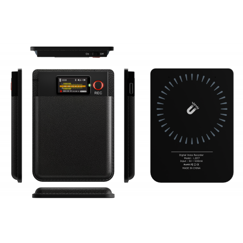 Умный цифровой AI диктофон с записью WAV 256Kbps Patrul L817 64gb