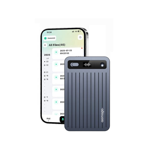 Умный диктофон с поддержкой AI и магнитной зарядкой Patrul AI8 64gb