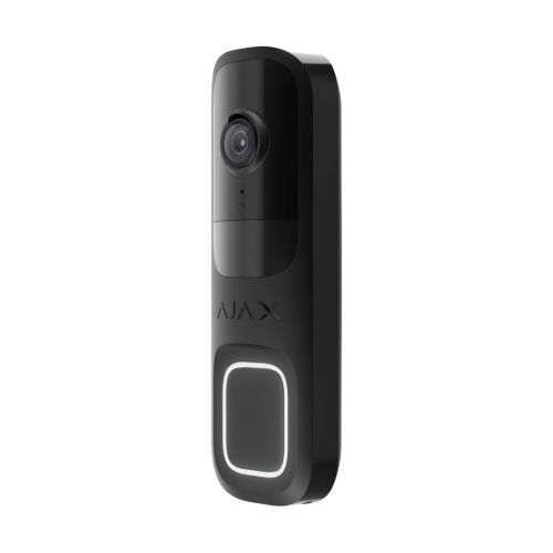 Відеодзвінок Ajax Doorbell (Чорний RAL 9005)