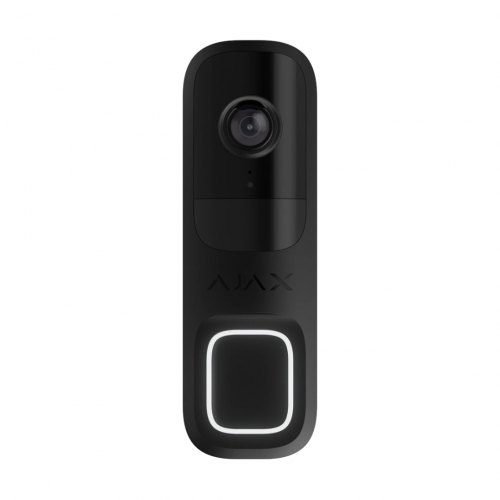 Відеодзвінок Ajax Doorbell (Чорний RAL 9005)