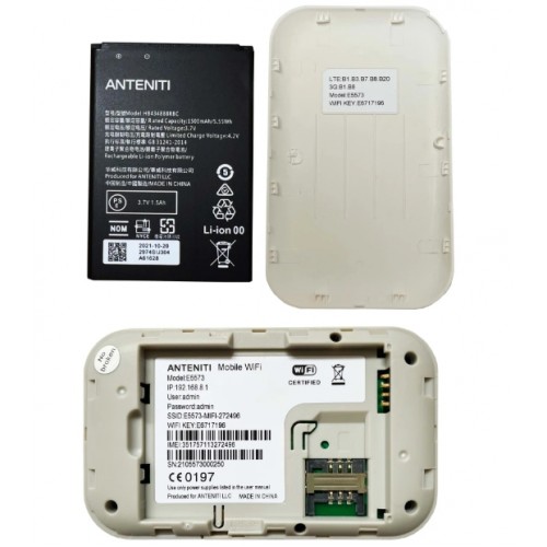 Мобільний 3G/4G WiFi роутер ANTENITI E5573