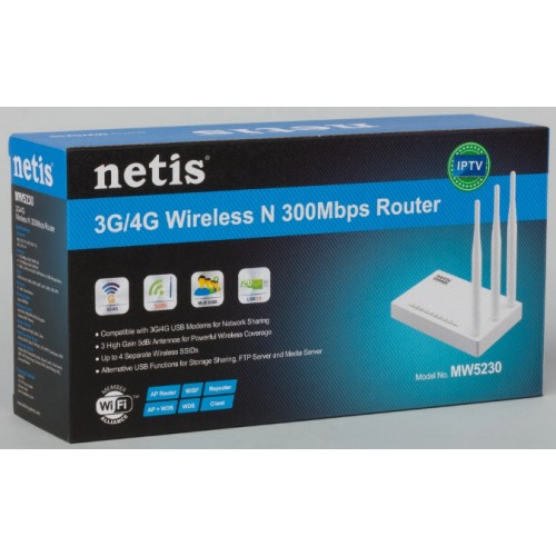 Бездротовий маршрутизатор Netis MW5230
