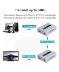 Передатчик-удлинитель конвертер HDMI сигнала по коаксиальному кабелю Extender DTECH DT-7057 300 м
