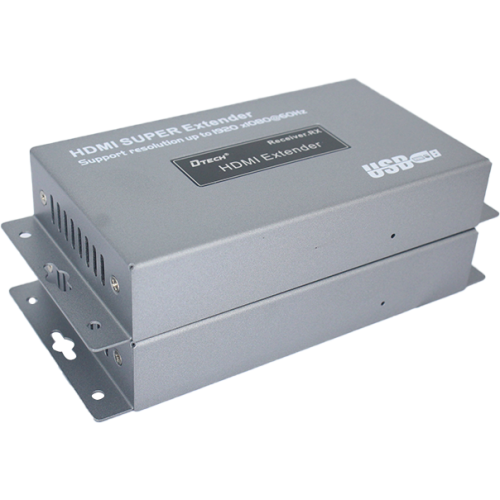 HDMI KVM IP удлинитель (экстендер) на 150 м с поддержкой IR (приемник) DT-7050R (AM)