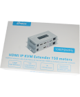 HDMI KVM IP удлинитель (экстендер) на 150 м с поддержкой IR (приемник) DT-7050R (AM)