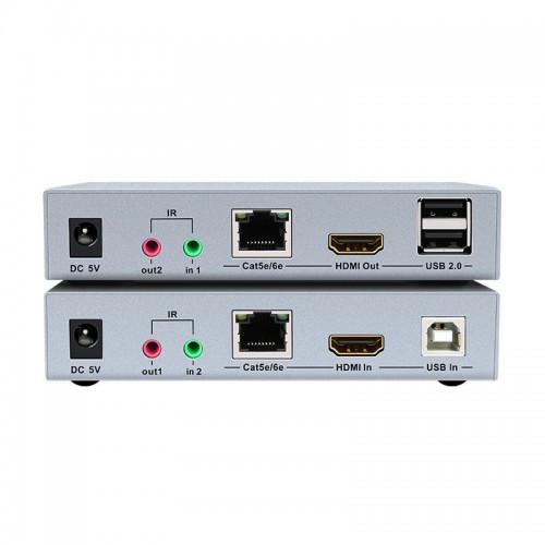 4K HDMI экстендер (удлинитель) на 100 м Dtech DT-7051
