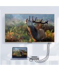 Конвертер (преобразователь) сигнала AV в HDMI HD Dtech DT-7005A Серый