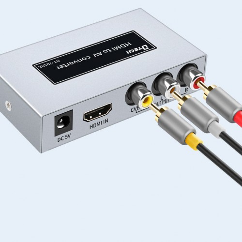 Конвертер (преобразователь) сигналов HDMI в AV HD Dtech DT-7019A