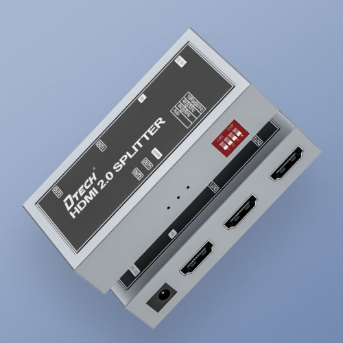 Спліттер (розгалужувач) 4K HDMI 2.0 1х2 Dtech DT-7212