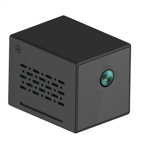 Автономна бездротова Міні IP-камера 1080P HD з підтримкою Wi-Fi Patrul Camsoy S30 Чорна