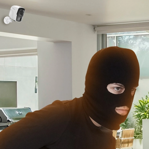 Автономна бездротова зовнішня Wi-Fi-камера 1080P HD з датчиком руху Patrul Camsoy F1