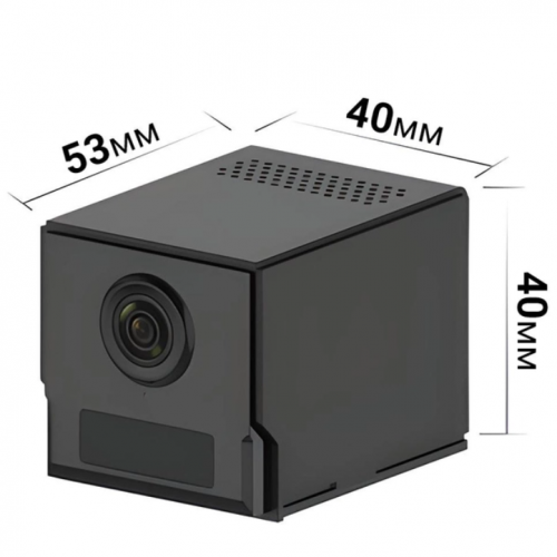 Автономна безпровідна міні IP-камера 1080P HD з підтримкою Wi-Fi Camsoy S50 Чорна