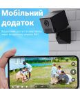 Автономна безпровідна міні IP-камера 1080P HD з підтримкою Wi-Fi Camsoy S50 Чорна