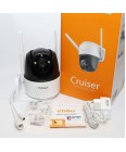Бездротова вулична PTZ камера поворотна 4MP H.265 Cruiser Wi-Fi камера IPC-S42FP-D Dahua