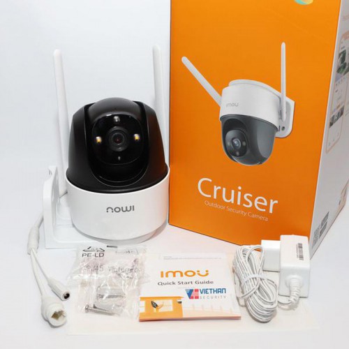 Бездротова вулична PTZ камера поворотна 4MP H.265 Cruiser Wi-Fi камера IPC-S42FP-D Dahua