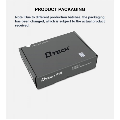 Розгалужувач 4K HDMI інтерфейсу, спліттер на 8 портів Dtech DT-7148B