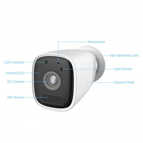 Wi-fi Автономна IP камера Patrul WIP-B200B вулична