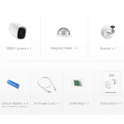 Wi-fi Автономна IP камера Patrul WIP-B200B вулична