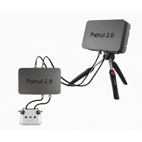Комплект усиления сигнала для квадрокоптеров DJI и Autel 2.4G/5.8G, 10 Вт, 4000mAh Patrul 2.0