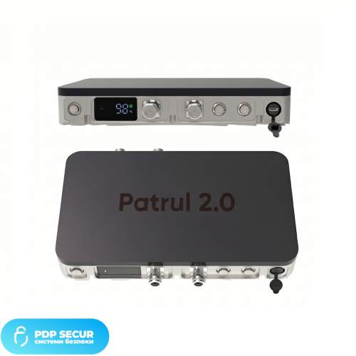 Зовнішній Wi-Fi підсилювач сигналу дводіапазонний 5 Вт N-K Female 4000 mAh Patrul 2.0 для дронів та БПЛА