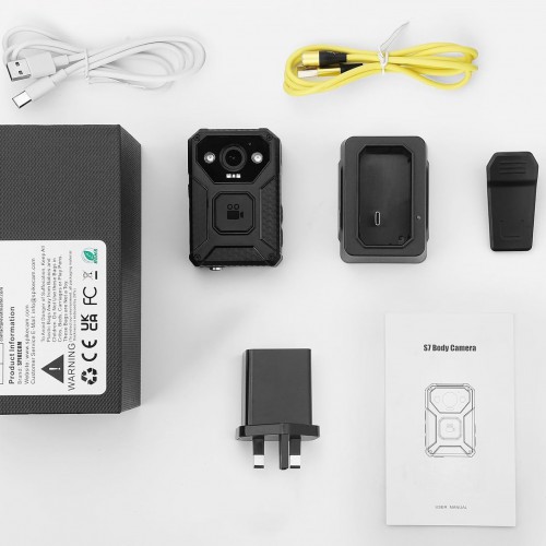 Боді камера (нагрудний відеореєстратор) з підтримкою GPS, Wi-Fi та Bluetooth Patrul X-12 (Патруль Х-12) 64Gb