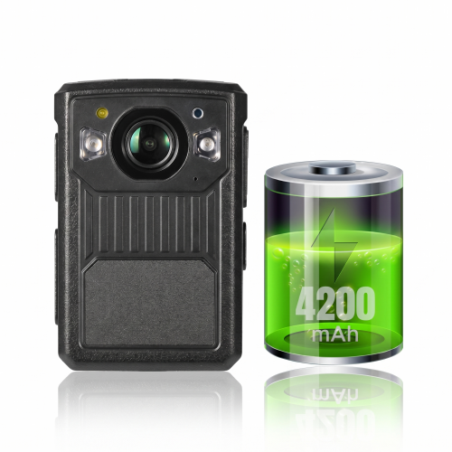Нагрудна поліцейська 4G камера 1512P, 4200mAh, IP68 з ІЧ-підсвіткою та IPS LCD-екраном Patrul K508_4G_WiFi 32Gb