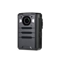Нагрудная полицейская боди камера 1440p, 4200 mah, ip68 с дисплеем и led-фонарем patrul k608 32gb