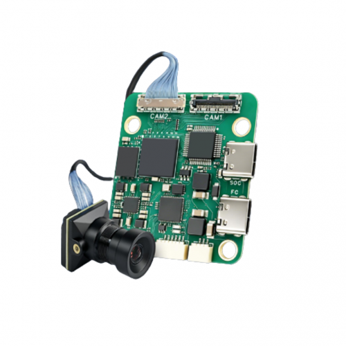 Полетный контроллер Patrul N-PPM BetaFlight+AI 2-в-1 с автонаведением, CVBS, 10 г