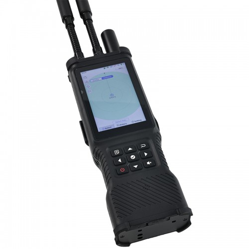 Детектор БПЛА та FPV дронів з 4-дюймовим дисплеєм 70-6000MHz IP55 Patrul TTSKL01