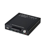 Мобильный автомобильный видеорегистратор 4 канала ahd 1080p, hdd до 6tb, sd до 256gb patrul hdvr9804f-4ch