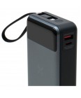 Батарея універсальна Patrul Vinga 20000 mAh 65W Display USB-C Cable
