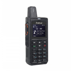 Мережева ip-рація 4g lte з підтримкою gps та голосовою активацією vox 3000mah patrul gt-6