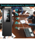 Цифровой мини-диктофон MP3-плеер с цветным экраном 400 мАч Patrul V73 64Gb