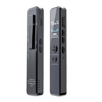 Цифровой мини диктофон с tft экраном и поддержкой avr 230 мАч patrul v76 64gb