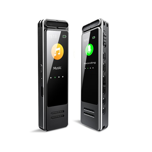 Цифровий диктофон з TFT дисплеєм, технологією VAD, АКБ 1050 mAh Patrul V89 32Gb