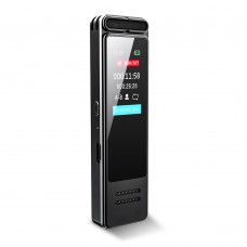 Цифровий диктофон з TFT дисплеєм, технологією VAD, АКБ 1050 mAh Patrul V89 32Gb