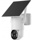 Автономна 4G камера відеоспостереження 4MP, 9000mAh, 5W, IP65, PIR, AI Patrul 4G Solar
