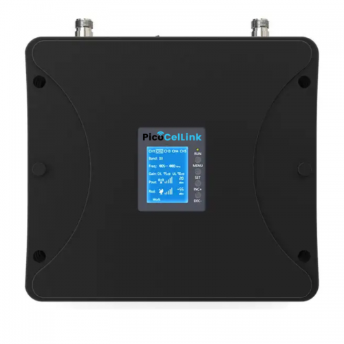 Репітер (підсилювач мобільного зв'язку та інтернету) чотирьохдіапазонний 900/1800/2100/2600 МГц PicoCelLink EDWL-20 Quad Band