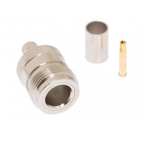 Радіочастотний роз'єм Picocellink N-Female (мама) для LMR-240 під обтиск