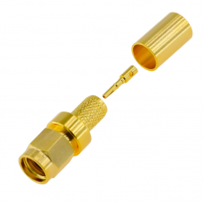 Высокочастотный разъем 50 Ом Picocellink RP-SMA Plug для коаксиальных кабелей LMR-240, SLL-240, KSR240