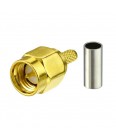 Высокочастотный разъем прямой, под обжим Picocellink SMA Male
