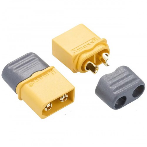 Силовой разъем (male, папа) с колпачком Picocellink XT60H-M