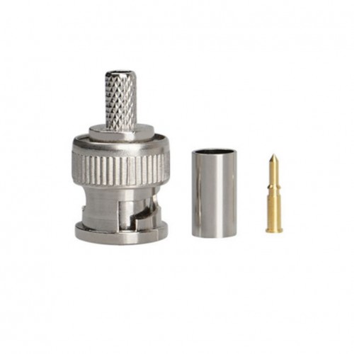 Высокочастотный разъем BNC male на кабель RG58 PicocelLink