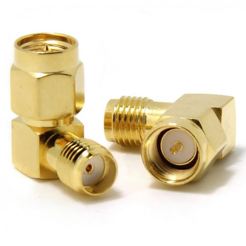 Перехідник PicocelLink SMA Male – SMA Female (кутовий 90 градусов)