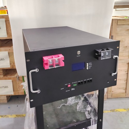 Акумуляторна батарея Lifepo4 51.2V 300Ah BMS200A із вбудованим LCD дисплеєм