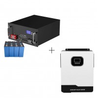 Комплект Гібридний інвертор patrul 10.2kw та Акумулятор lifepo4 51.2v 300ah bms200a