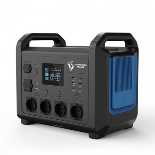 Портативна зарядна станція Ultimatron ULT-1500 Powercube Portable 1500W LED HD