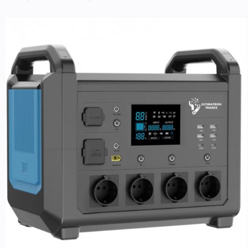 Портативна зарядна станція Ultimatron ULT-1500 Powercube Portable 1500W LED HD