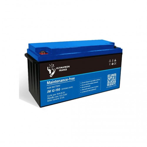 Акумуляторна батарея AGM Ultimatron JM-12-150 12V-150Ah Deep Cycle